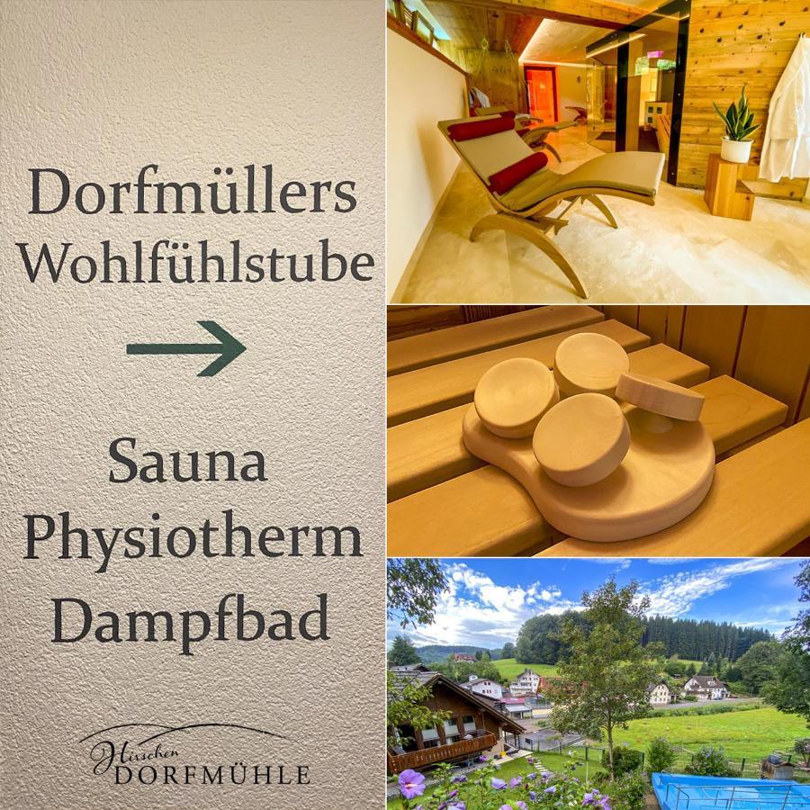 Готель Hirschen-Dorfmuehle Biederbach Екстер'єр фото